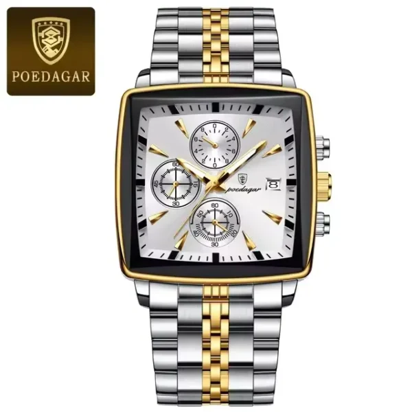 POEDAGAR 866 Luxury Watch(T-Silver)